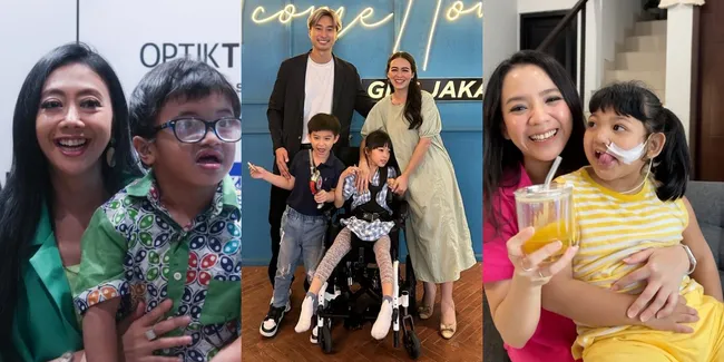 10 Potret Artis Jadi Orangtua Hebat Rawat Anak yang Idap Penyakit Langka, Tetap Tabah Lewati Perjalanan Panjang Menuju Kesembuhan si Kecil