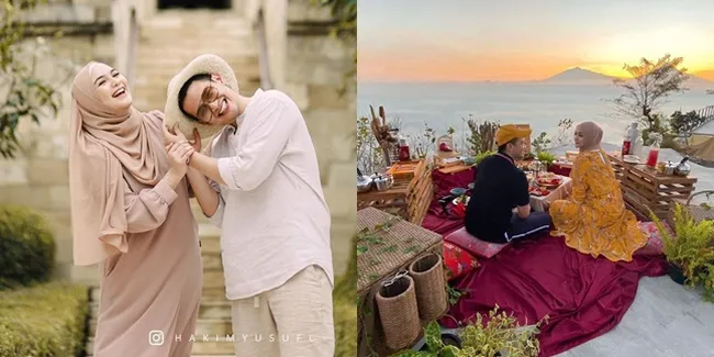 10 Potret Babymoon Citra Kirana dan Rezky Aditya, Liburan Romantis Berdua - Nikmati Sarapan di Atas Awan