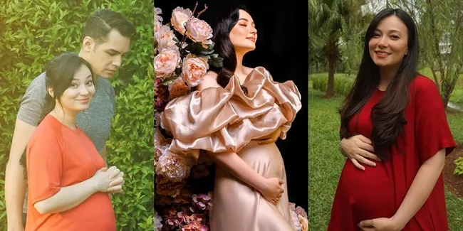 10 Potret Cantik Asmirandah Pamer Baby Bump, Bahagia Calon Ibu Glowing Banget!