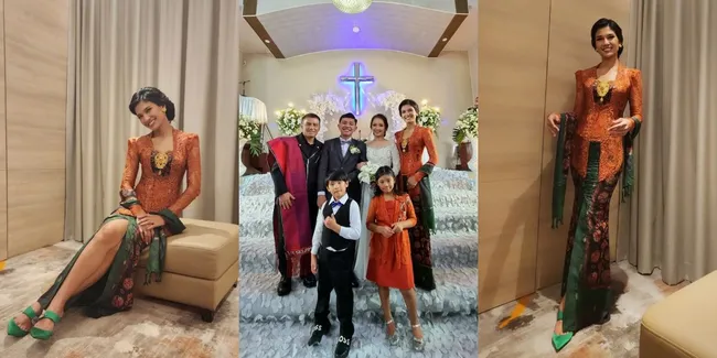 10 Potret Cantik Duma Riris Hadiri Pernikahan Keponakan di Medan, Tetap Paripurna Meski Sudah Sanggulan dari Jakarta - Ganti Kebaya di Bandara