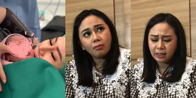 10 Potret Curhatan Pilu Denise Chariesta Melahirkan Tanpa Suami, Hanya Didampingi Karyawan di Ruang Bersalin - Mengaku Iri pada Aurel Hermansyah