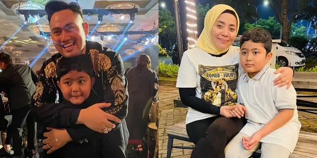 10 Potret Falhan Abssar Anak Nassar & Muzdalifah yang Makin Ganteng, Bahagia Ortu Kandungnya Akur