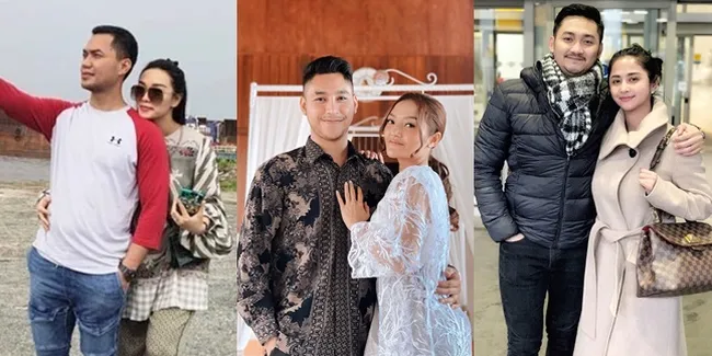 10 Potret Gagah Suami Pedangdut Tanah Air, Selalu Harmonis Bareng Istri