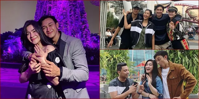 10 Potret Hito Caesar dan Felicya Angelista, Lamaran di Singapura!