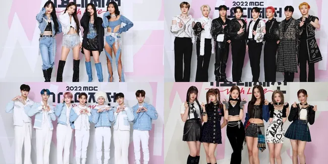 10 Potret Idol K-Pop dengan Penampilan Paling Hot di Photo Wall MBC Gayo Daejejeon 2022, Fashion Terbaik Curi Perhatian