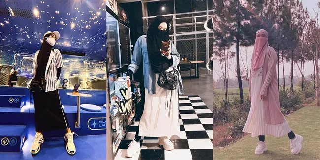 10 Potret Inara Istri Virgoun yang Disebut Punya 'Spek Bidadari', Rela Tutupi Senyum Manis Dengan Cadar & Masker Demi Cinta Pada Suami