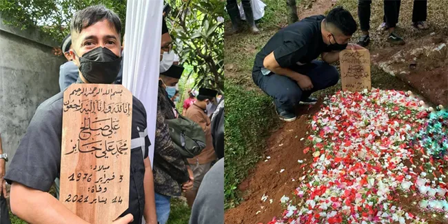 10 Potret Irfan Hakim Ikuti Proses Pemakaman Syekh Ali Jaber, Jadi Orang Terakhir yang Melihat Wajah Mendiang