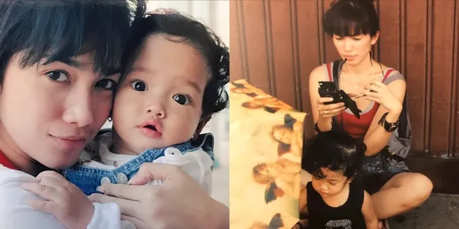 10 Potret Jadul Ussy Sulistiawaty Bareng Anak, Bak Kakak Beradik - Bukti Cantik Sedari Dulu