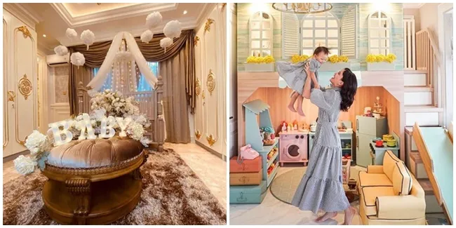 10 Potret Kamar Bayi Artis Sultan, Mewah & Desainnya Unik - Beda Dari Kamar Bayi Kebanyakan