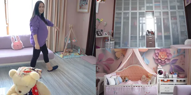 10 Potret Kamar Brielle Anak Momo Geisha yang Luas Banget, Serba Pink dan Punya Lemari Pakaian Super Besar Satu Dinding Penuh