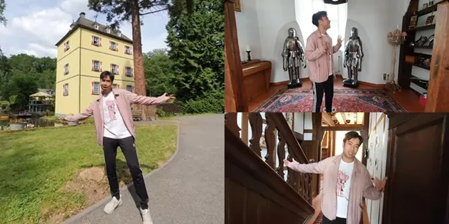 10 Potret Kastil Vidi Aldiano di Jerman, Super Mewah dan Punya Kebun Luas Bak Negeri Dongeng