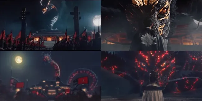 10 Potret Kemiripan Video 'Raja Terakhir' Young Lex dengan MV 'Lit' Lay EXO yang Bikin Fans Geram, Baju - Latar Belakang