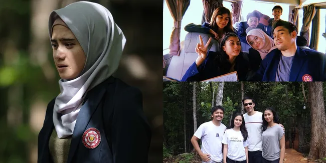 10 Potret Keseruan Behind the Scene Film 'KKN DI DESA PENARI', Ada Tissa Biani - Adinda Thomas!