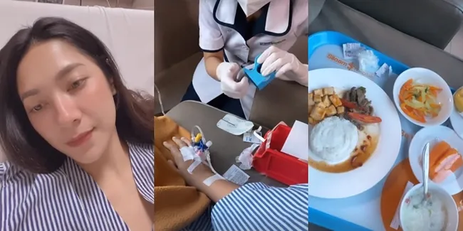 10 Potret Kondisi Dinda Kirana Pasca Operasi Pengangkatan Kista, Masih Lemas - Pinggul Dipasangi Selang Karena Pendarahan