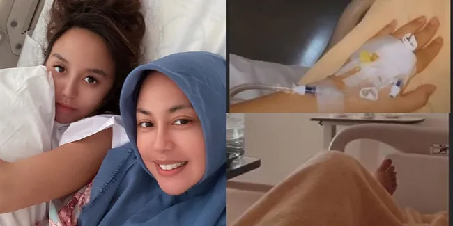 10 Potret Kondisi Terbaru Salmafina Sunan Dirawat di Rumah Sakit, Dua Organ Terinfeksi - Wajah Masih Pucat