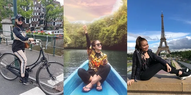 10 Potret Liburan Seru Para Penyanyi Dangdut, Siapa yang Paling Kece?