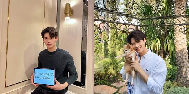 10 Potret Mansion Win Metawin, Mewah Bernuansa Putih dan Luasnya Bak Istana