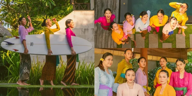 10 Potret Maudy Ayunda di Photoshoot Bridal Shower Sahabat, Pancarkan Cantiknya Wanita Indonesia - Anggun Pakai Kebaya