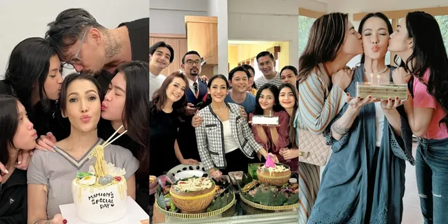 10 Potret Mieke Amalia Rayakan Ulang Tahun ke-47, Dapat Kejutan Manis dari Keluarga - Para Sahabat