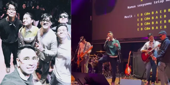 9 Potret Momen Langka Raffi Ahmad, The Prediksi dan Dikta Ngeband Meriahkan Ulang Tahun Azizah Salsha
