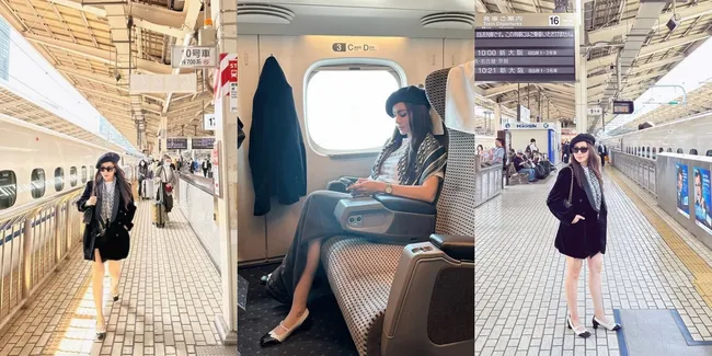 10 Potret Momo Geisha Nikmati Liburan di Jepang, Dandanan Stylish Jadi Sorotan - Cantik Paripurna Dipuji Bak Barbie Berjalan