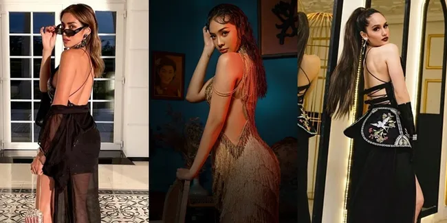 10 Potret Para Seleb dalam Balutan Gaun Backless, Sensual Sekaligus Elegan - Pamer Punggung Indah Tak Bernoda