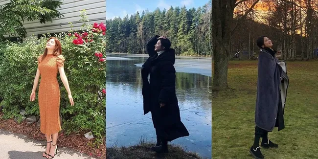 10 Potret Park Joo Hyun 'EXTRACURRICULAR' yang Hobi Jalan-Jalan ke Tempat Indah, Lihatnya Bikin Fresh!