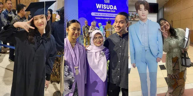 10 Potret Penampilan Anak Artis Saat Wisuda, Cantiknya Putri Nafa Urbach Hingga Andre Taulany yang Baru Lulus SD Jadi Sorotan