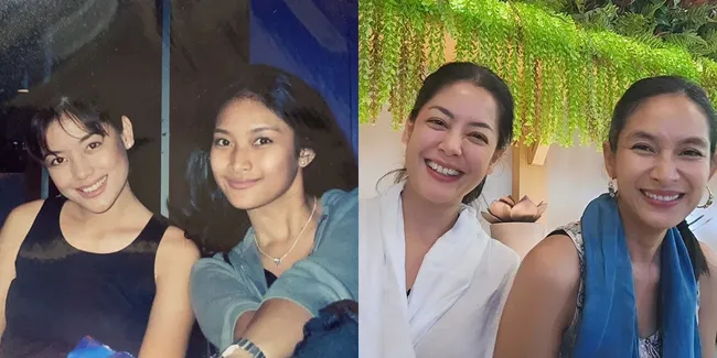 10 Potret Persahabatan Lulu Tobing dan Happy Salma yang Manis Banget, Mirip Saudara Kembar - Cantik Dua-Duanya