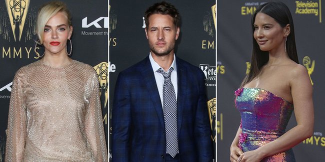 10 Potret Red Carpet Emmy Awards 2021, Dihadiri Bintang Televisi Papan Atas Hollywood