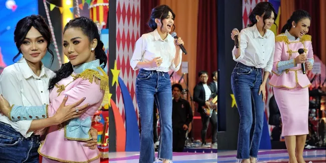 10 Potret Rina Nose di Pesta Ulang Tahun Ameena Anak Aurel Hermansyah dan Atta Halilintar - Jadi Mimi KW Bak Kembaran Saat Bareng Krisdayanti