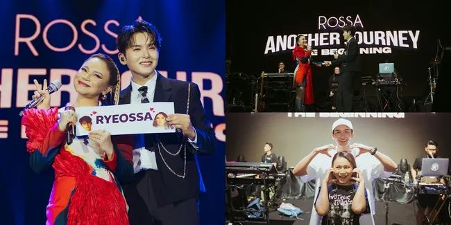10 Potret Rossa Kagum Pada Ryeowook di Konser Another Journey: Suaranya Kayak Kaset dan Sebening Itu