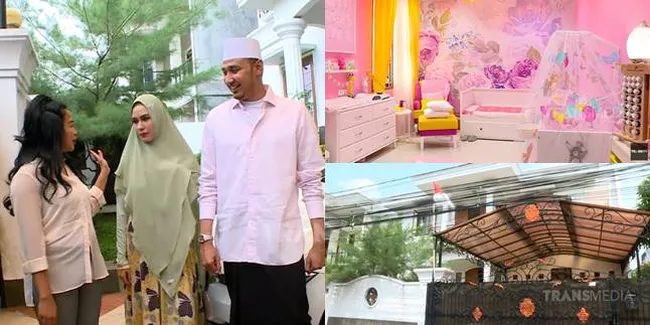 10 Potret Rumah Kartika Putri, Pasang CCTV Tiap Ruangan - Kamar Anak Paling Mencolok