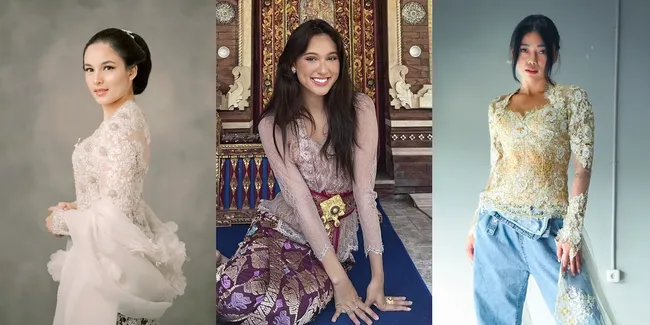 10 Potret Selebritis Tampil Cantik Berkebaya di Momen Hari Kartini, Chelsea Islan Memesona - Wendy Walters Anti Mainstream