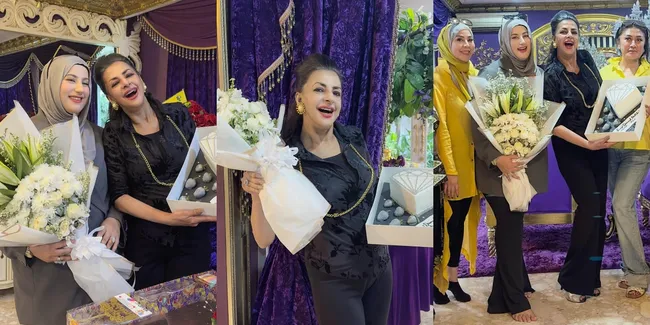 10 Potret Tasyi Athasyia Rayakan Ulang Tahun Sang Bunda Tanpa Tasya Farasya, Rumor Belum Akur Kembali Mencuat