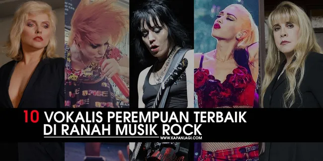 10 Vokalis Cewek Terbaik di Ranah Musik Rock