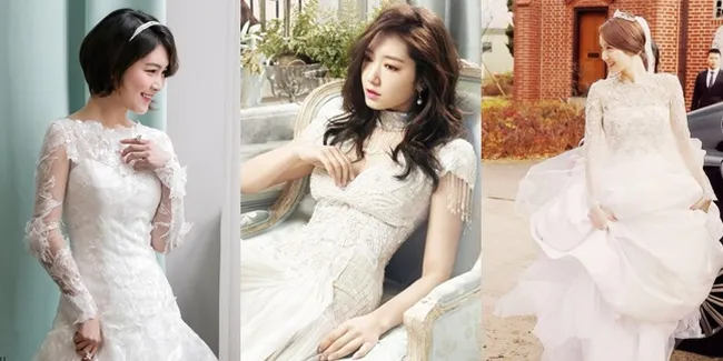 11 Bintang Drama Korea Pakai Gaun Nikah, Cantik Bening Maksimal