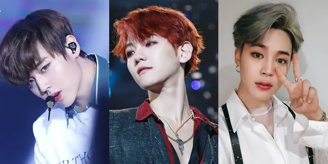 11 Idol K-Pop Cowok yang Makin Ganteng Pakai Full Makeup, Ada Jimin BTS sampai Baekhyun EXO!