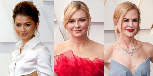 11 Potret Artis Tercantik di Oscar 2022, Makeup Zendaya Hingga Nicole Kidman Mewah dan Flawless Banget!