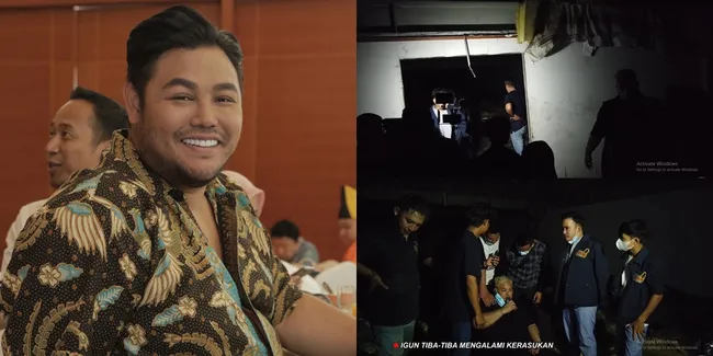 11 Potret Detik-detik Ivan Gunawan Kesurupan Saat Telusuri Bangunan Angker, Pukul Kru - Hampir Loncat dari Lantai 2
