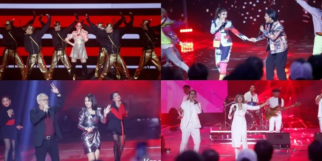 11 Potret Keseruan Malam Puncak Telkomsel Awards 2022, Bertabur Bintang - Beri Apresiasi Pada Talenta Berbakat Tanah Air