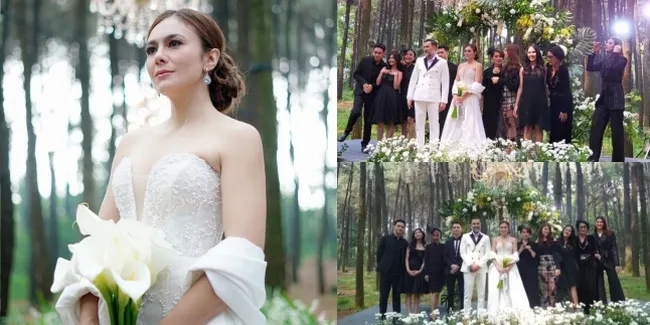11 Potret 'Pernikahan' Wulan Guritno, Anggun Dalam Balutan Gaun Pengantin - Nggak Kelihatan Kalau Sudah Usia 41 Tahun