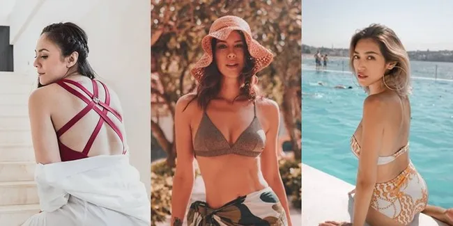 11 Potret Selebriti Cantik Tanah Air Gunakan Bikini, Dari Nia Ramadhani Sampai Dian Sastrowardoyo