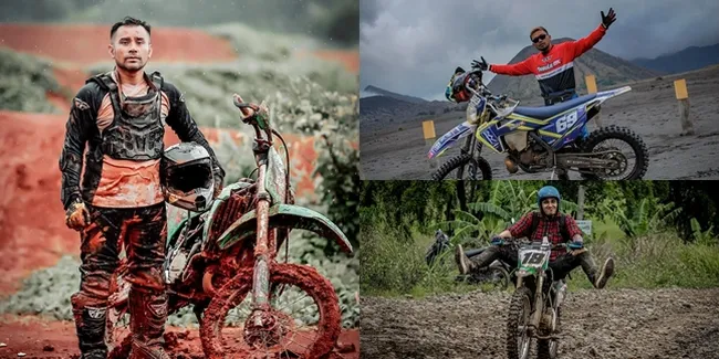 12 Selebriti yang Ternyata Memiliki Hobi Tunggangi Motor Trail