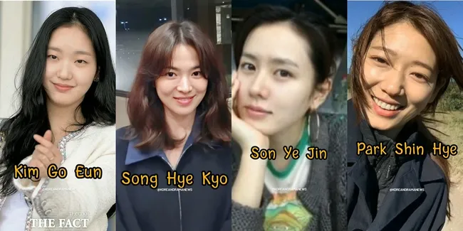 12 Foto Aktris Korea Top Saat Barefaced, Bukti Cantiknya Asli Nggak Harus Pakai Makeup