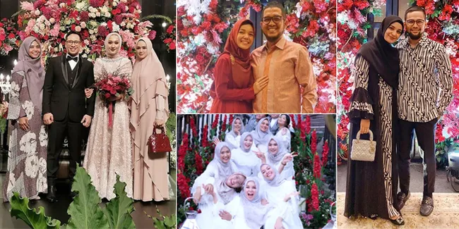 12 Gaya Tamu Undangan di Akad & Resepsi Pernikahan Dian Pelangi, Stylish Menawan!
