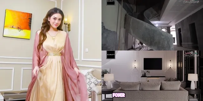 12 Potret Desain Rumah Baru Celine Evangelista yang Dibangun Semewah Mungkin, Berkonsep Modern Klasik Bak Istana Harganya Miliaran