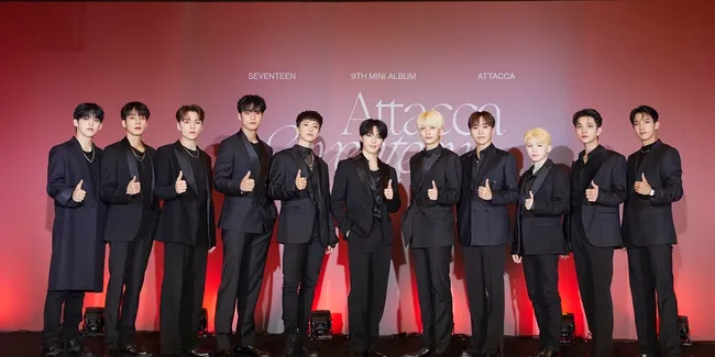 12 Potret Global Press Conference SEVENTEEN, Ledakan Visual Jadi Obat Kangen Buat Carat!