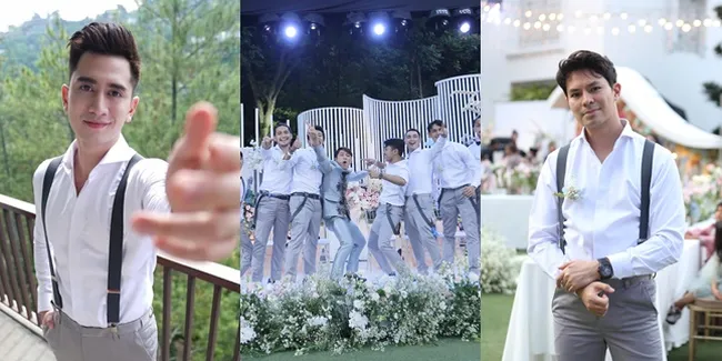 12 Potret Groomsmen di Lamaran Lesti-Rizky Billar, Gagah dan Gantengnya Kompak Banget