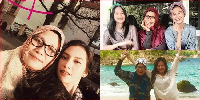 12 Potret Indah Permatasari dan Ibunda, Hubungannya Disebut Retak